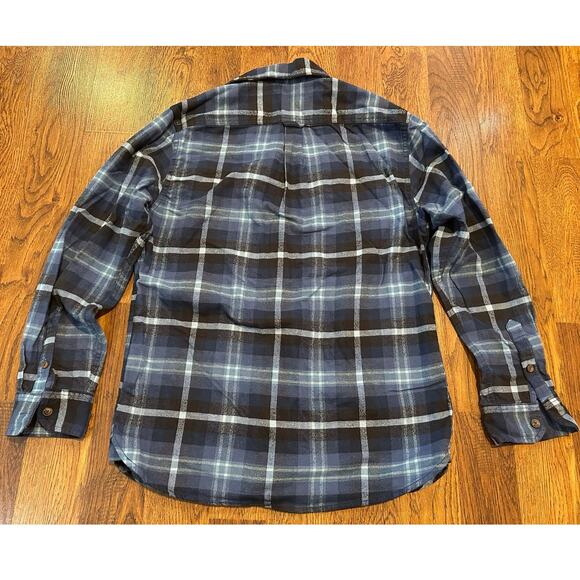 Jachs Manufacturing Heritage Cotton Flannel Blue - Medium Relaxed Style - Picture 2 of 10